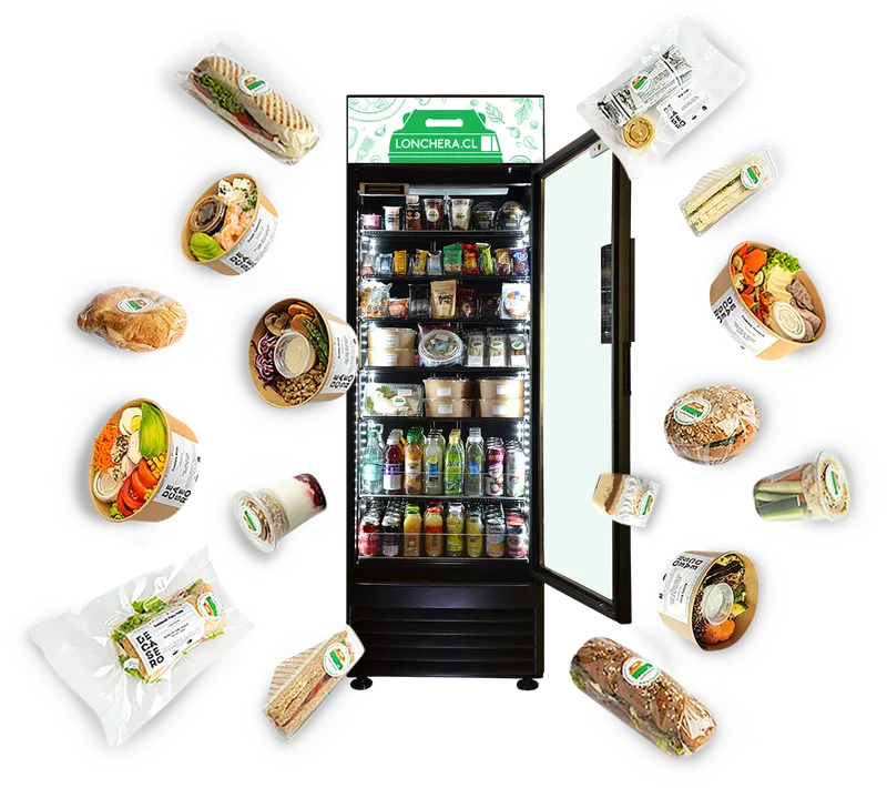 Refrigerador Lonchera Abierto